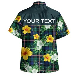 Gammell Modern Clan Badge Tartan Hawaiian Shirt Summer Vibes Style