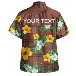 Fulton 1999 Weathered Clan Badge Tartan Hawaiian Shirt Summer Vibes Style