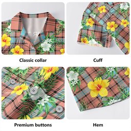 Haney Dress Ancient Clan Badge Tartan Hawaiian Shirt Summer Vibes Style