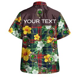Harvey Modern Clan Badge Tartan Hawaiian Shirt Summer Vibes Style