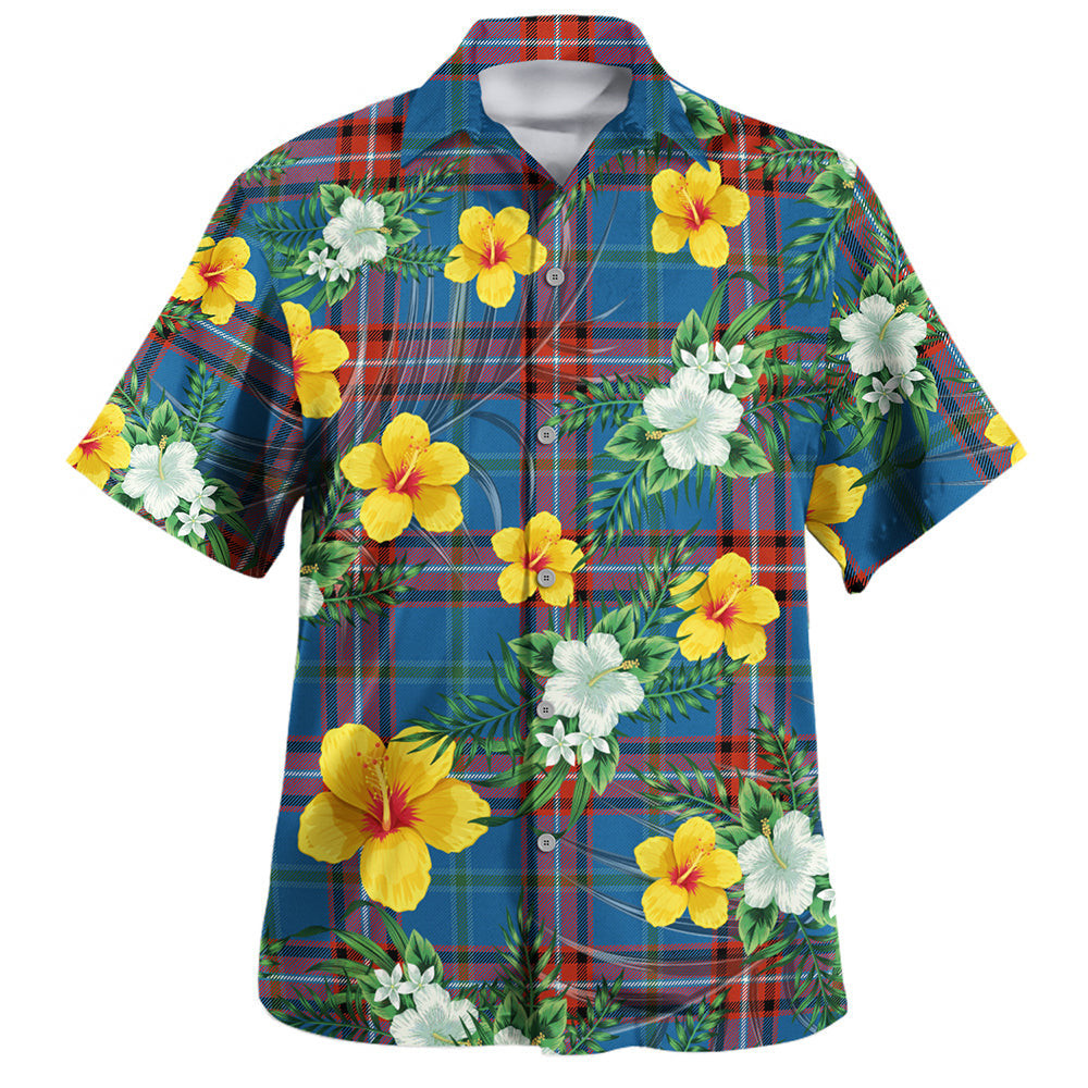 Glenn Ancient Clan Badge Tartan Hawaiian Shirt Summer Vibes Style