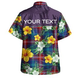 Glenn Modern Clan Badge Tartan Hawaiian Shirt Summer Vibes Style