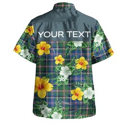 Couper (Coupar) Modern Clan Badge Tartan Hawaiian Shirt Summer Vibes Style