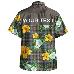 Gammell Weathered Clan Badge Tartan Hawaiian Shirt Summer Vibes Style