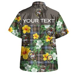 Gammell Weathered Clan Badge Tartan Hawaiian Shirt Summer Vibes Style