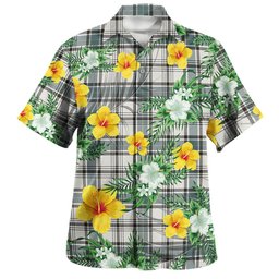 Haney Weathered Clan Badge Tartan Hawaiian Shirt Summer Vibes Style
