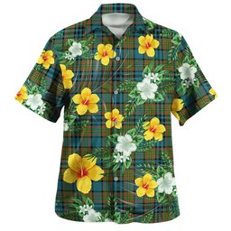 Gillies Ancient Clan Badge Tartan Hawaiian Shirt Summer Vibes Style