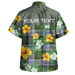 Firth of Tay (Gillies Dress) Modern Clan Badge Tartan Hawaiian Shirt Summer Vibes Style