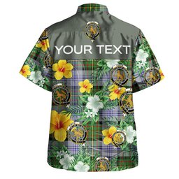 Firth of Tay (Gillies Dress) Modern Clan Badge Tartan Hawaiian Shirt Summer Vibes Style