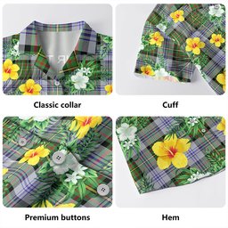 Firth of Tay (Gillies Dress) Modern Clan Badge Tartan Hawaiian Shirt Summer Vibes Style