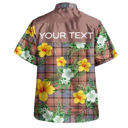 Haney Dress Weathered Clan Badge Tartan Hawaiian Shirt Summer Vibes Style