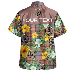 Haney Dress Weathered Clan Badge Tartan Hawaiian Shirt Summer Vibes Style