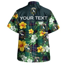 Hunter (Michael) Modern Clan Badge Tartan Hawaiian Shirt Summer Vibes Style