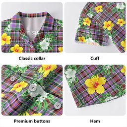 Huntly Ancient Clan Badge Tartan Hawaiian Shirt Summer Vibes Style
