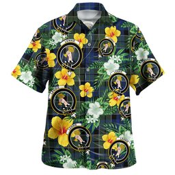 Lennie Modern Clan Badge Tartan Hawaiian Shirt Summer Vibes Style