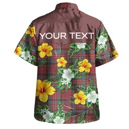 Leighton Weathered Clan Badge Tartan Hawaiian Shirt Summer Vibes Style