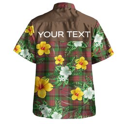 Leighton Ancient Clan Badge Tartan Hawaiian Shirt Summer Vibes Style