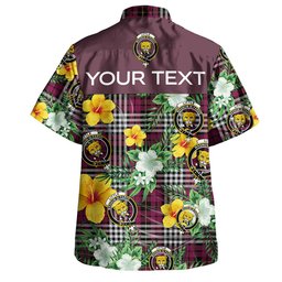 Little of Morton Rigg Modern Clan Badge Tartan Hawaiian Shirt Summer Vibes Style
