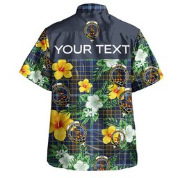 Knox Clan Badge Tartan Hawaiian Shirt Summer Vibes Style