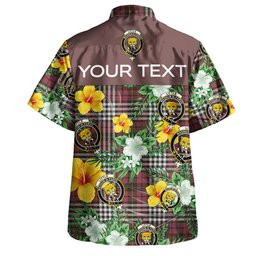 Little of Morton Rigg Weathered Clan Badge Tartan Hawaiian Shirt Summer Vibes Style