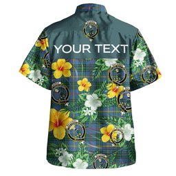 MacAinsh Ancient Clan Badge Tartan Hawaiian Shirt Summer Vibes Style