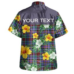 Huntly Modern Clan Badge Tartan Hawaiian Shirt Summer Vibes Style