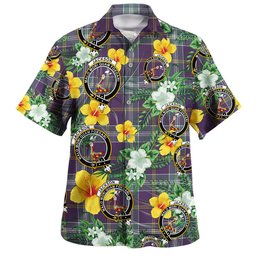 Jackson Weathered Clan Badge Tartan Hawaiian Shirt Summer Vibes Style