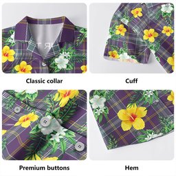 Jackson Weathered Clan Badge Tartan Hawaiian Shirt Summer Vibes Style