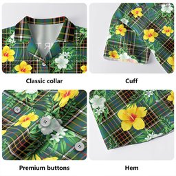 Hislop #2 Ancient Clan Badge Tartan Hawaiian Shirt Summer Vibes Style