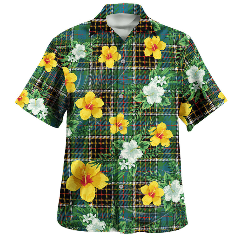 Hislop #2 Ancient Clan Badge Tartan Hawaiian Shirt Summer Vibes Style
