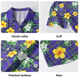 Jackson Modern Clan Badge Tartan Hawaiian Shirt Summer Vibes Style