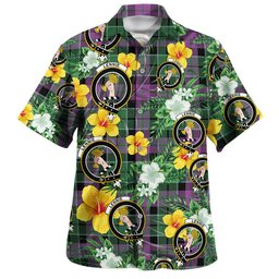 Lennie Ancient Clan Badge Tartan Hawaiian Shirt Summer Vibes Style