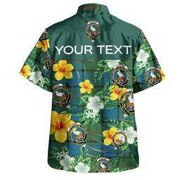 Lauder Ancient Clan Badge Tartan Hawaiian Shirt Summer Vibes Style