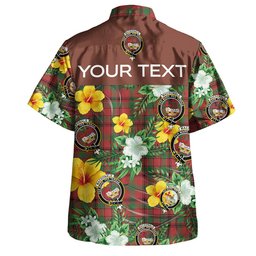 MacDonald of Aird & Valley (Donald of Aird & Valley) Ancient Clan Badge Tartan Hawaiian Shirt Summer Vibes Style