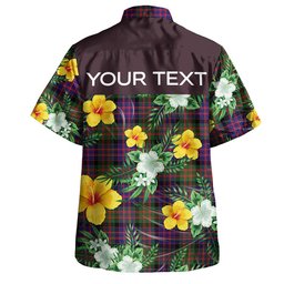 MacBrayne Clan Badge Tartan Hawaiian Shirt Summer Vibes Style