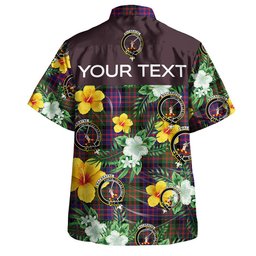 MacBrayne Clan Badge Tartan Hawaiian Shirt Summer Vibes Style