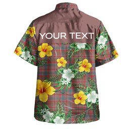 MacDonald of Boisdale (Donald Boisdale) Weathered Clan Badge Tartan Hawaiian Shirt Summer Vibes Style