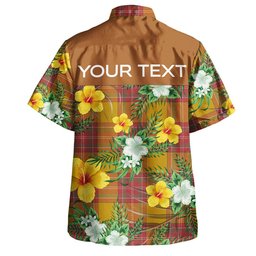 MacBrair Weathered Clan Badge Tartan Hawaiian Shirt Summer Vibes Style