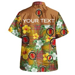 MacBrair Weathered Clan Badge Tartan Hawaiian Shirt Summer Vibes Style
