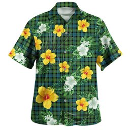 MacBride Ancient Clan Badge Tartan Hawaiian Shirt Summer Vibes Style