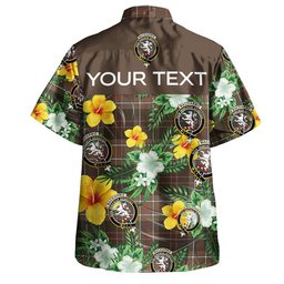 MacDiarmid Weathered Clan Badge Tartan Hawaiian Shirt Summer Vibes Style