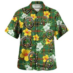 MacDonagh Ancient Clan Badge Tartan Hawaiian Shirt Summer Vibes Style