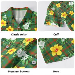 MacDonagh Ancient Clan Badge Tartan Hawaiian Shirt Summer Vibes Style