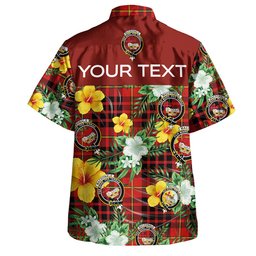 MacDonald of Ardnamurchan (Donald of Ardnamurchan) Modern Clan Badge Tartan Hawaiian Shirt Summer Vibes Style
