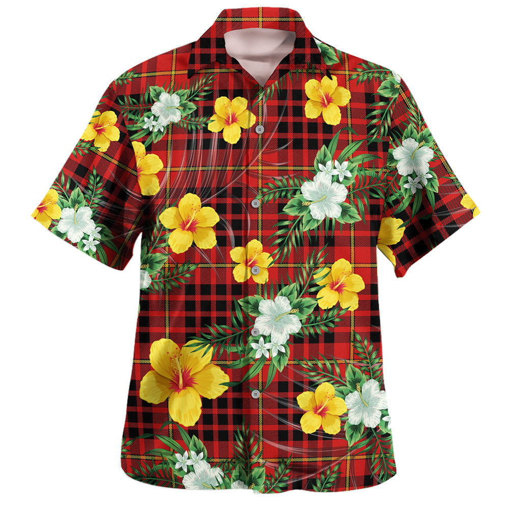 MacDonald of Ardnamurchan (Donald of Ardnamurchan) Modern Clan Badge Tartan Hawaiian Shirt Summer Vibes Style