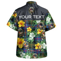 MacDonald of Borrodale (Donald Borrodale Historic) Modern Clan Badge Tartan Hawaiian Shirt Summer Vibes Style
