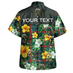MacDonagh Modern Clan Badge Tartan Hawaiian Shirt Summer Vibes Style