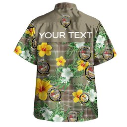 MacDonald Lord of the Isles; Hunting Weathered Clan Badge Tartan Hawaiian Shirt Summer Vibes Style
