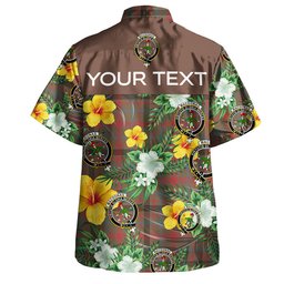 MacDonagh Weathered Clan Badge Tartan Hawaiian Shirt Summer Vibes Style