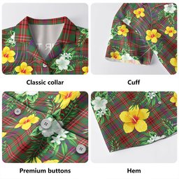 MacCall Modern Clan Badge Tartan Hawaiian Shirt Summer Vibes Style